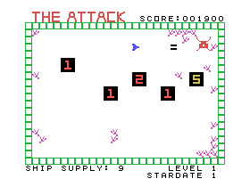 The Attack screenshot 4 for TI-99